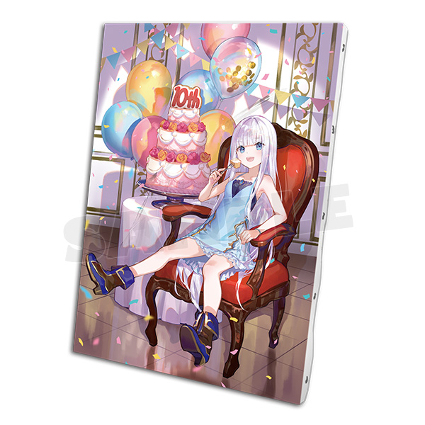 GCノベルズ創刊10周年記念 描き下ろしP3キャラファインボード『賢者の弟子を名乗る賢者』